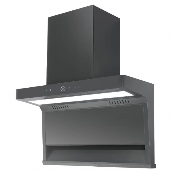 Baumatic BEC945BX 90cm 自動清洗抽油煙機: 1800m³/h排風量、熱力自動清洗、Motion Control